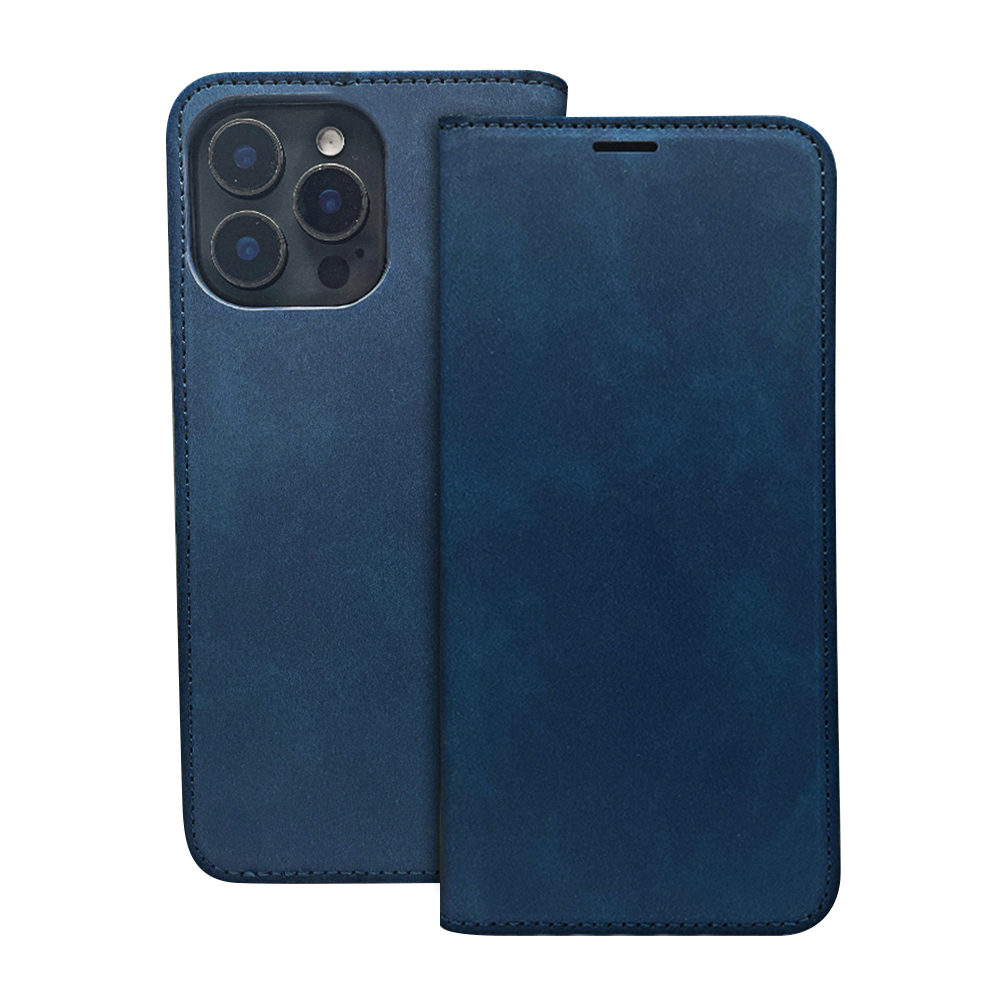 Pokrowiec Smart Suede granatowe Google Pixel 11 Pro