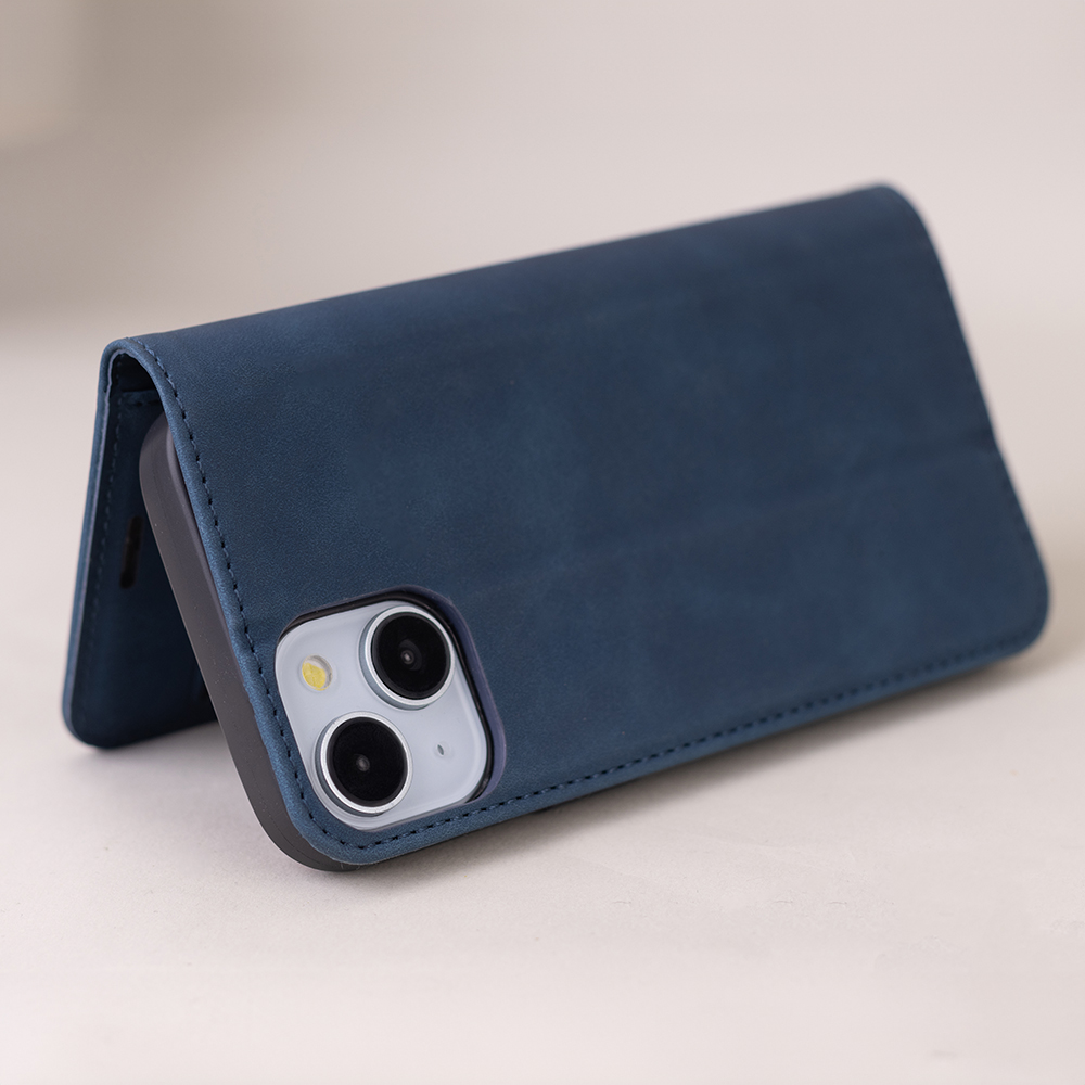 Pokrowiec Smart Suede granatowe Google Pixel 11 Pro / 5