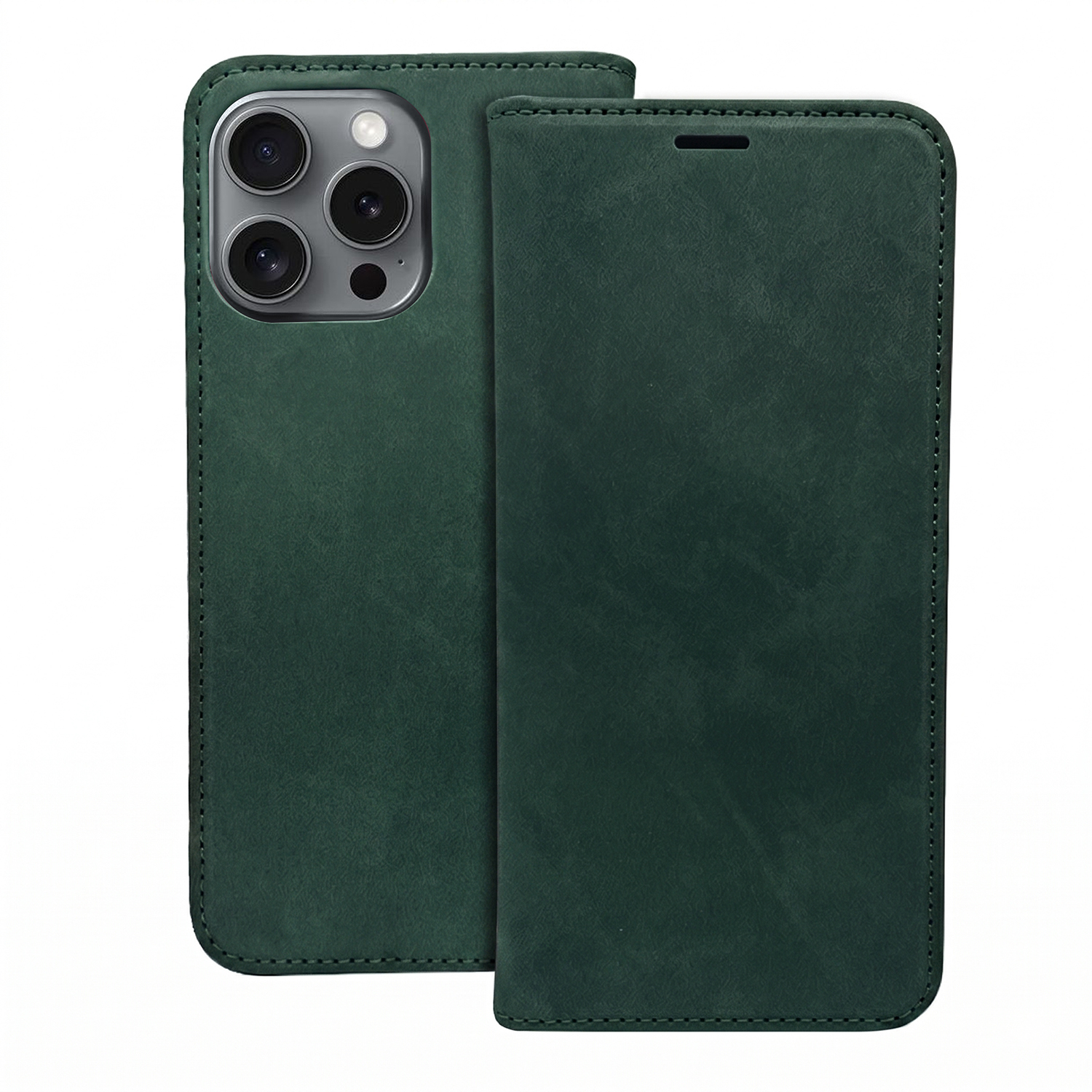 Pokrowiec Smart Suede zielona Motorola Moto G87