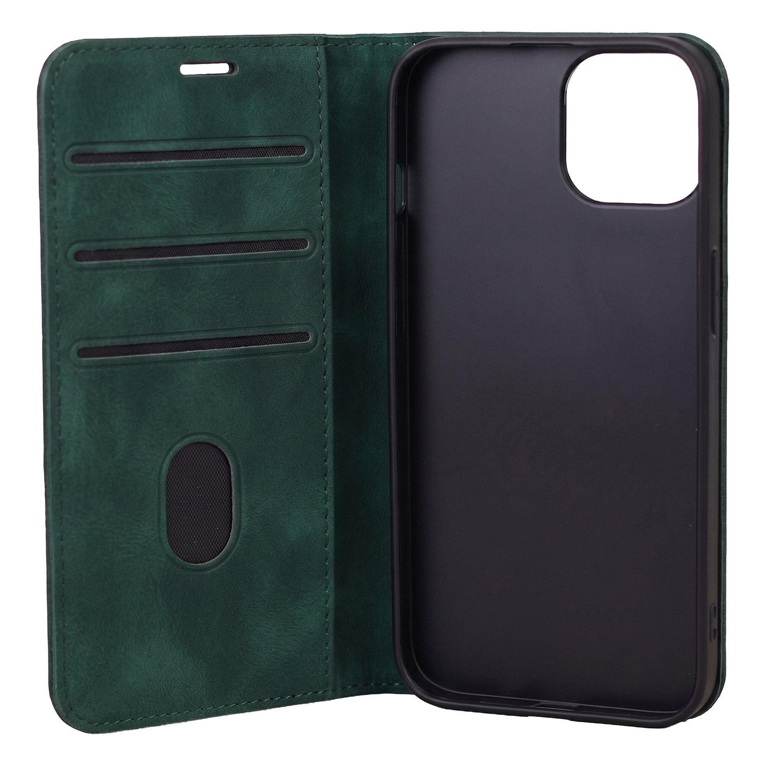 Pokrowiec Smart Suede zielona Motorola Moto G87 / 3