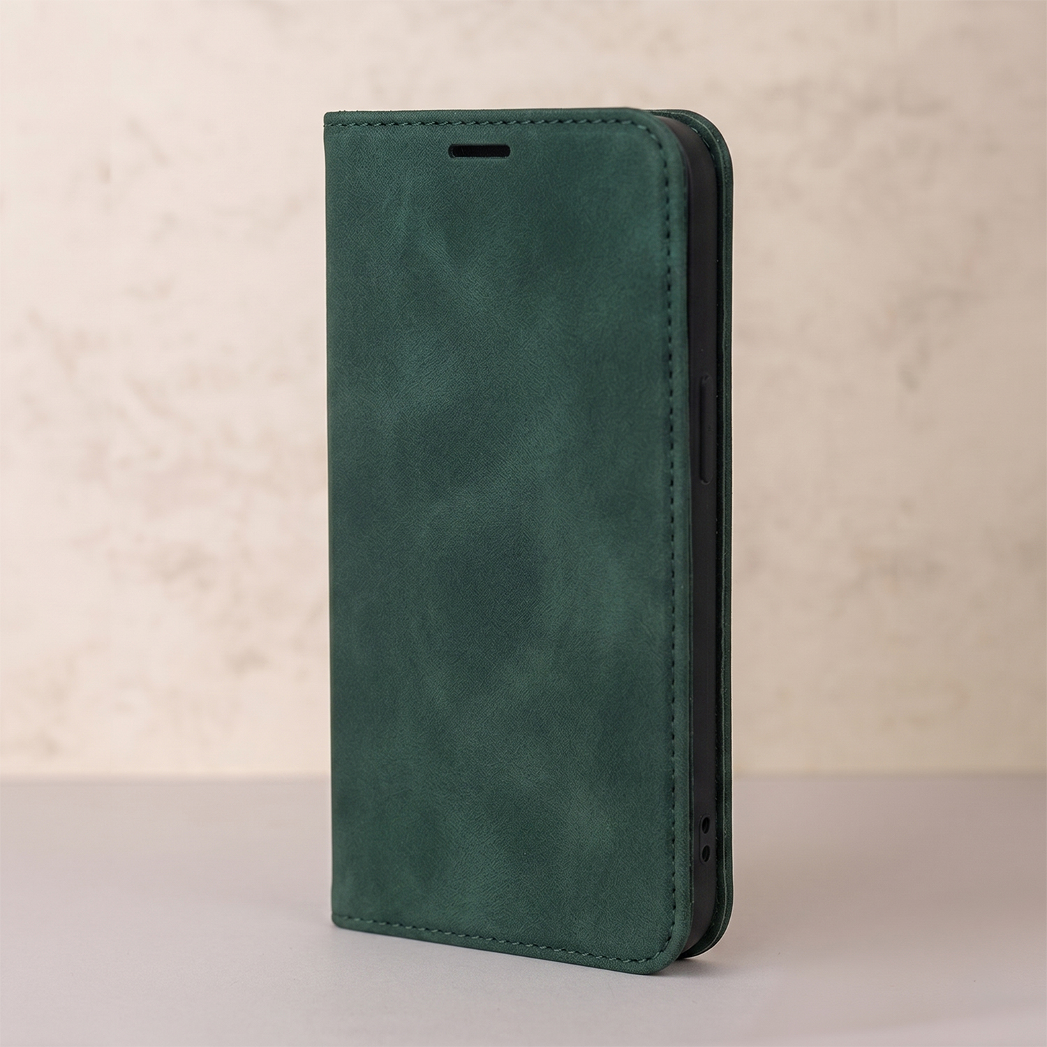 Pokrowiec Smart Suede zielona Motorola Moto G87 / 5