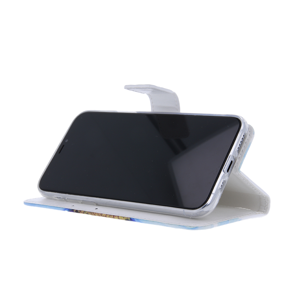 Pokrowiec Smart Trendy Bloom niebieskie Samsung Galaxy A33 5G / 3