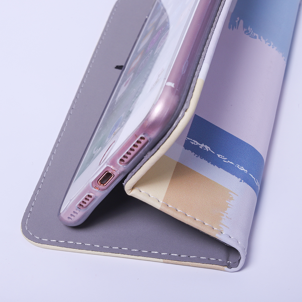 Pokrowiec Smart Trendy Coloured wz�r Pastel Square Apple iPhone 14 Pro / 8