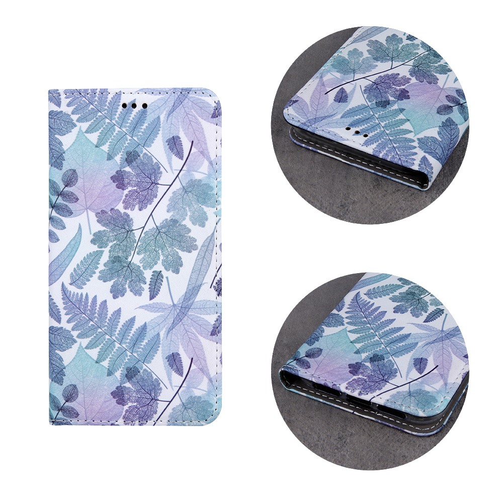 Pokrowiec Smart Trendy Frozen Leaves 2 Xiaomi Redmi 9 / 4