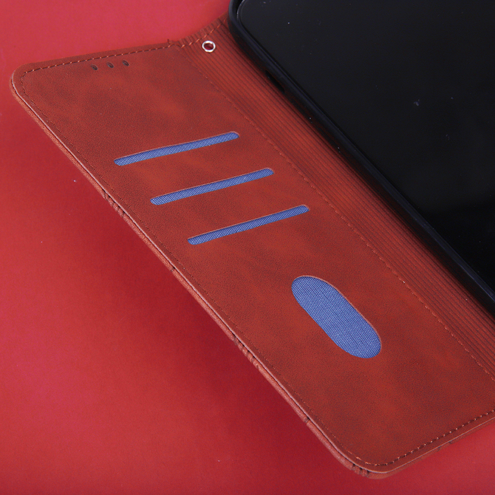 Etui zamykane z klapk Smart Porto brzowe Xiaomi Redmi Note 11 Pro 5G (Global) / 6
