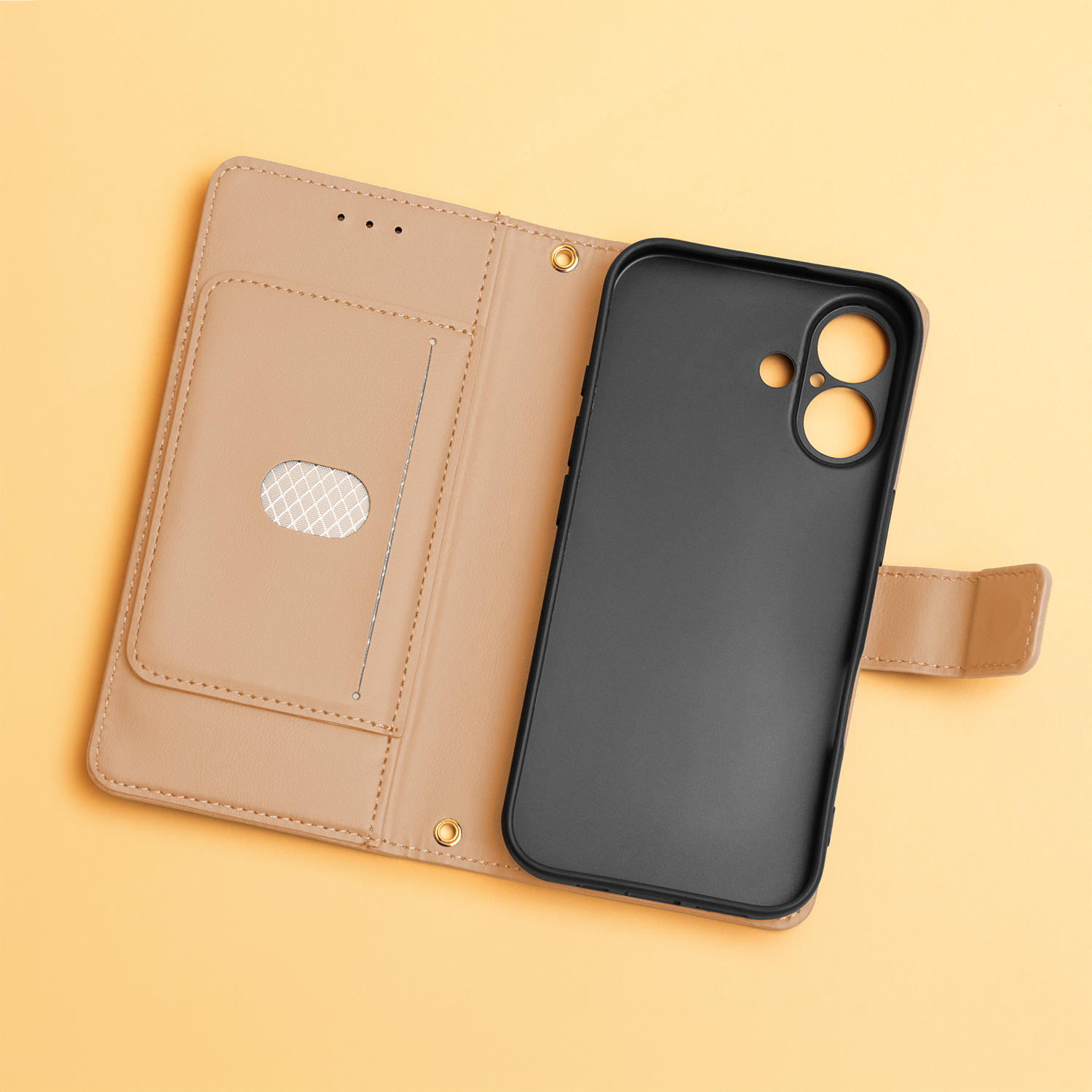 Pokrowiec Smart Triangle br�zowe Xiaomi Redmi Note 15 Pro Plus 5G / 6