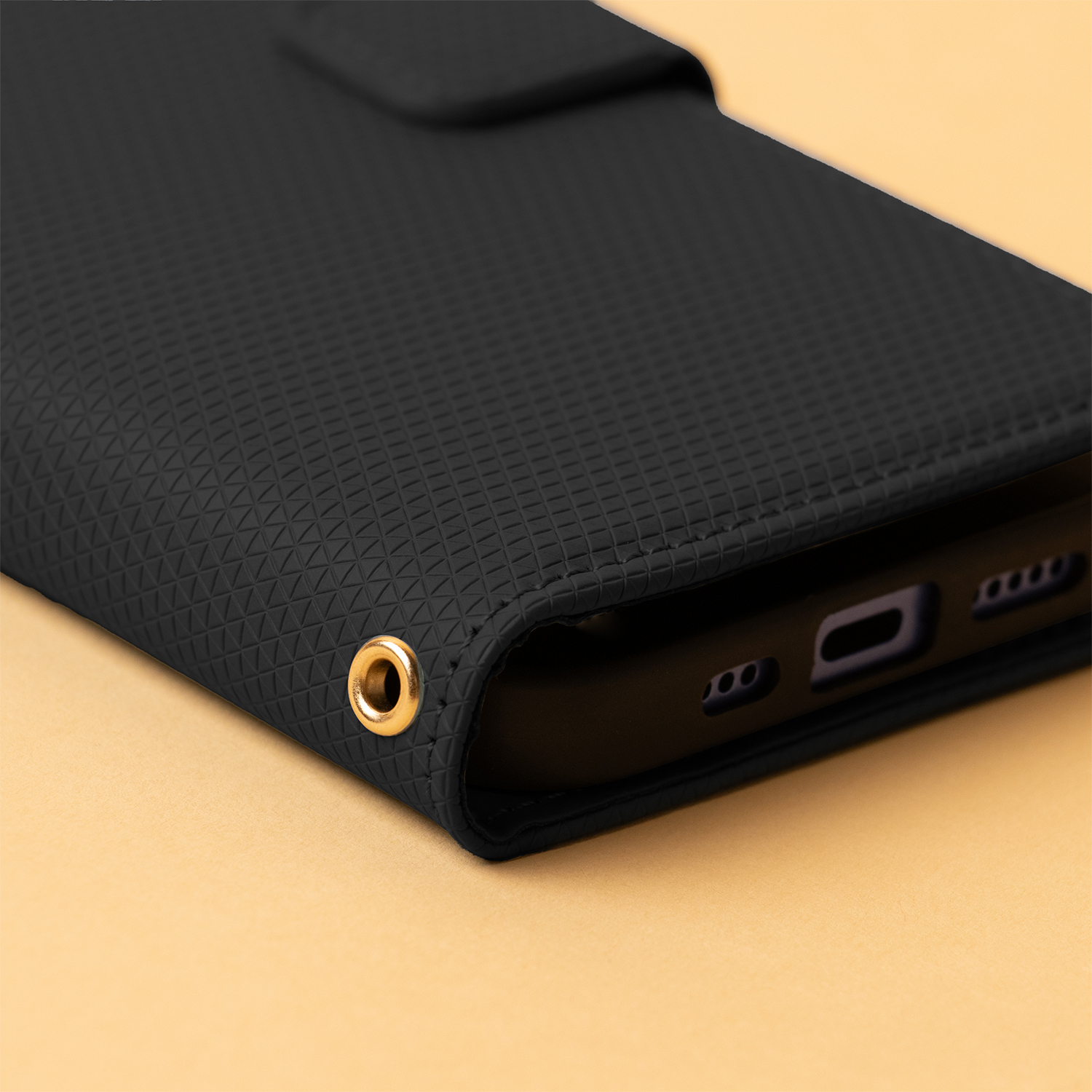 Pokrowiec Smart Triangle czarny Xiaomi Redmi 15C 4G / 5