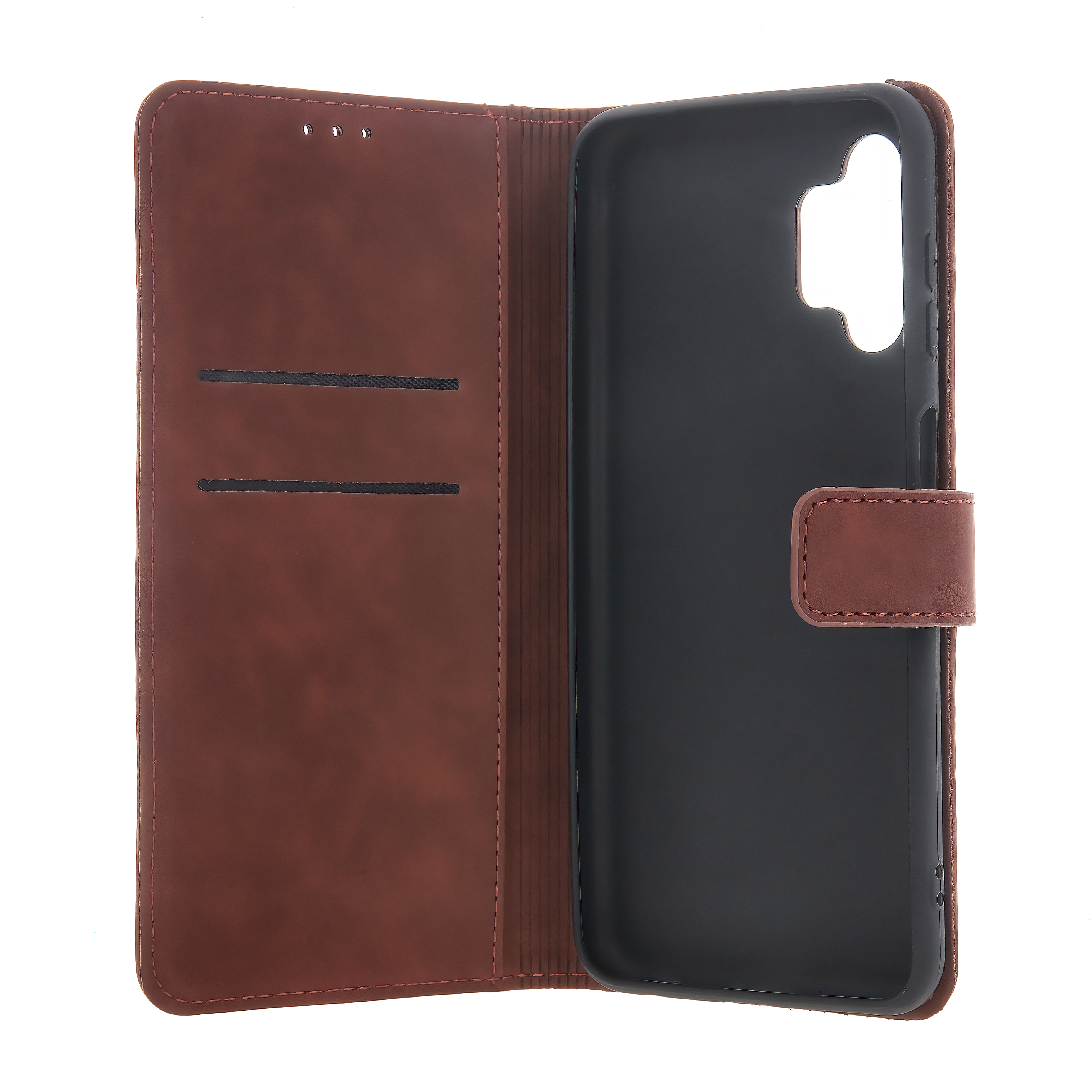 Pokrowiec Smart Velvet br�zowe Samsung Galaxy S27 / 5
