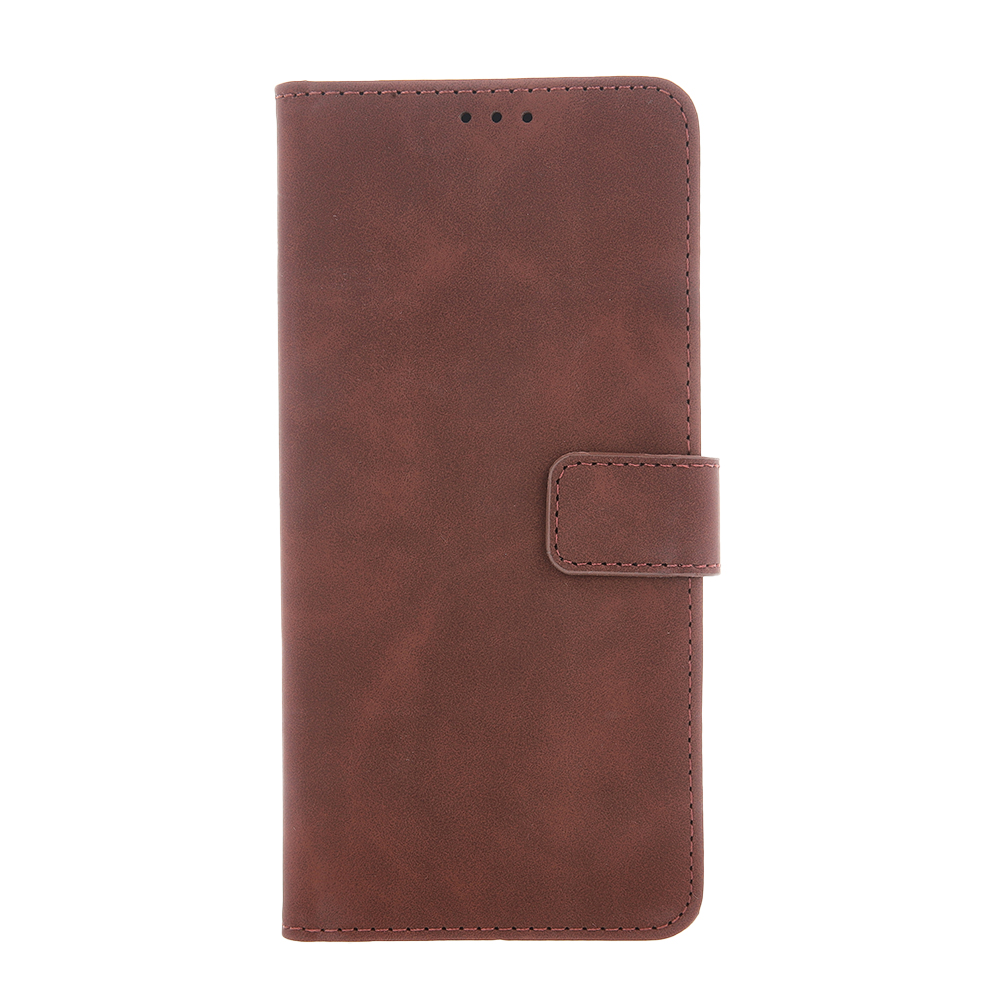 Pokrowiec Smart Velvet br�zowe Samsung Galaxy S27 Plus / 3