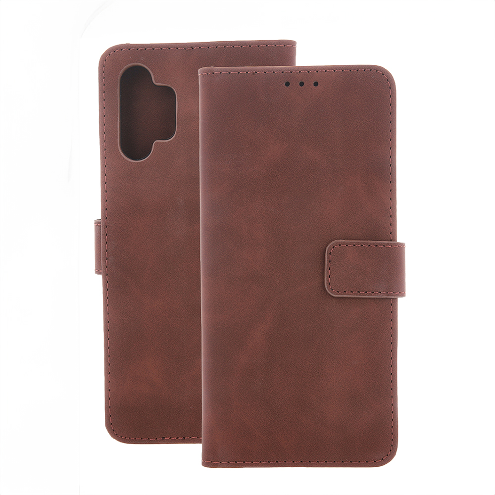 Pokrowiec Smart Velvet br�zowe Samsung Galaxy S27 Pro