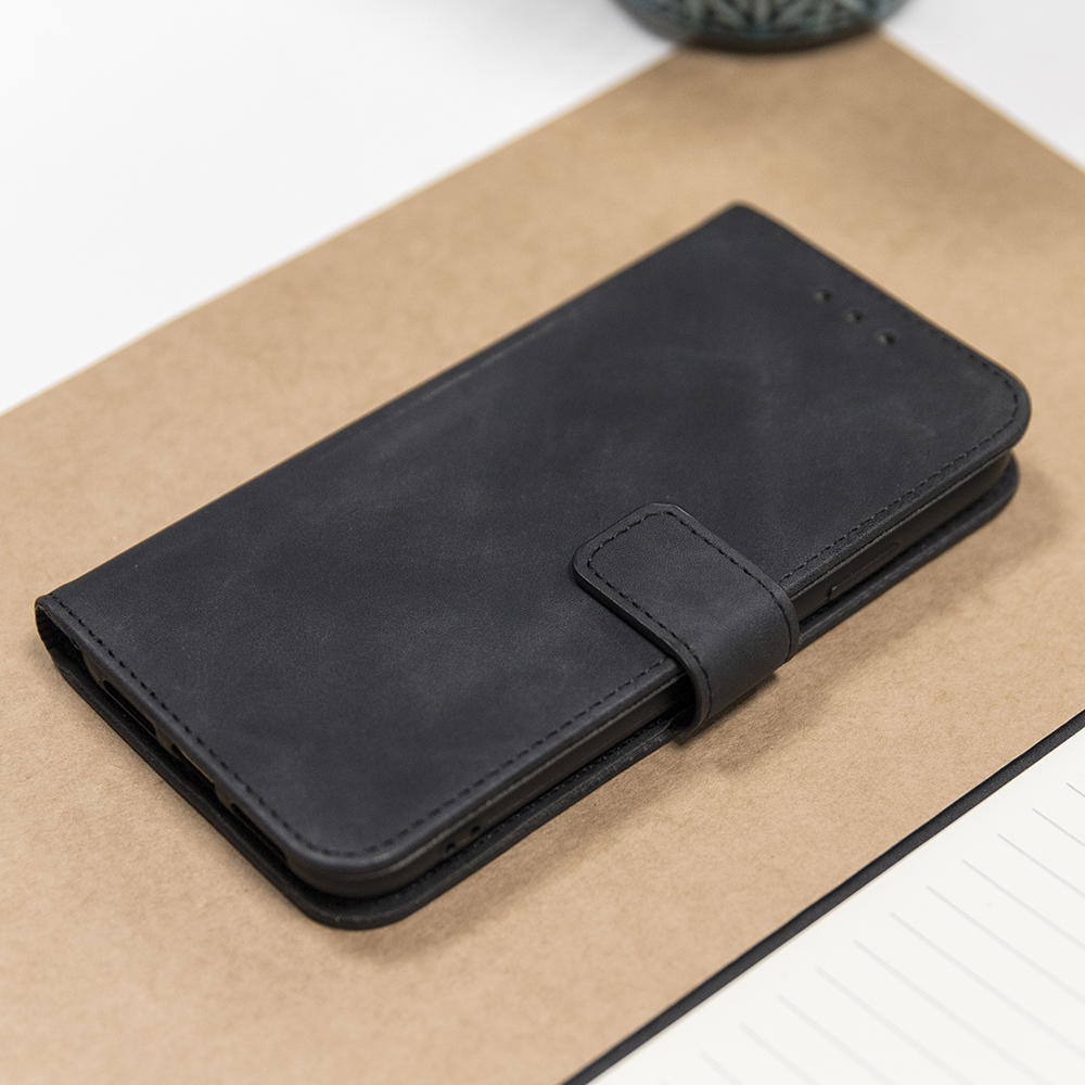 Pokrowiec Smart Velvet czarne Xiaomi Redmi Note 10 Pro / 7