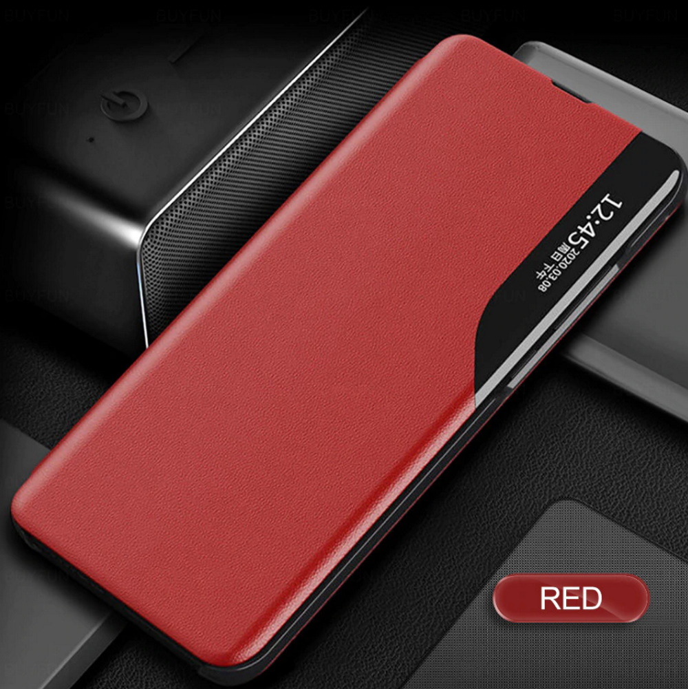 Pokrowiec Smart View czerwony Samsung A52 4G / 2