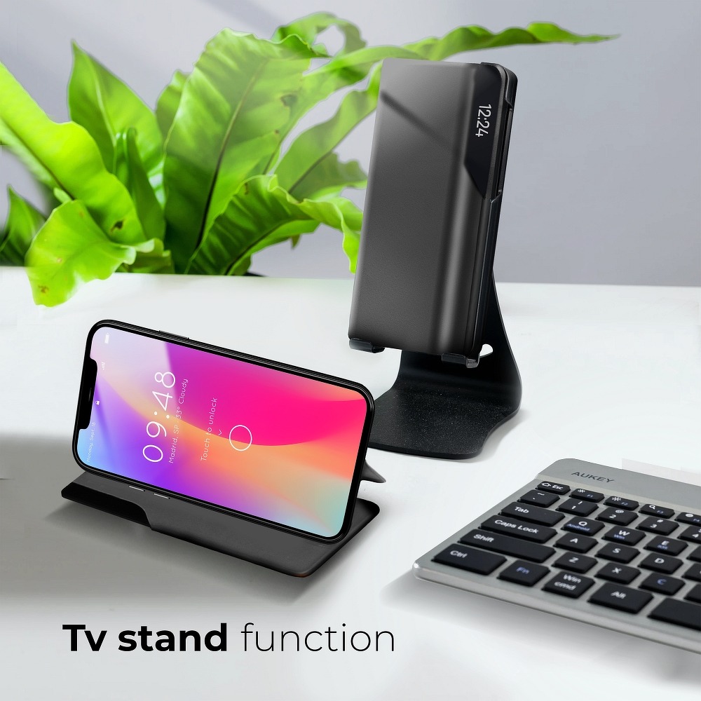 Pokrowiec Smart View Flip Cover czarny Xiaomi Redmi Note 10 / 2