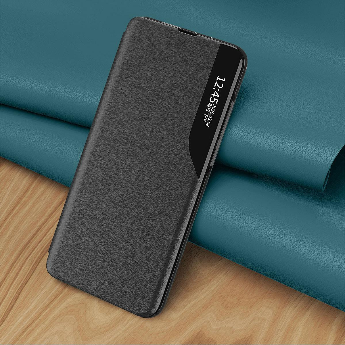 Pokrowiec Smart View Flip Cover czarny Samsung Galaxy A73 5G / 10 Pokrowiec Smart View Flip Cover czarny Samsung Galaxy A73 5G / 10