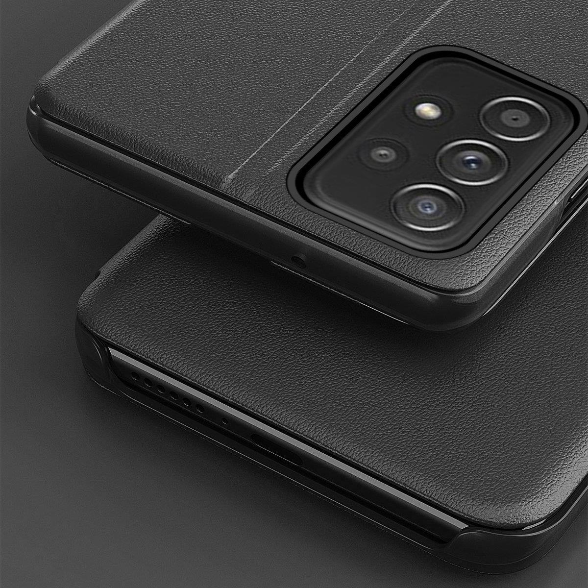 Pokrowiec Smart View Flip Cover czarny Samsung Galaxy A73 5G / 11 Pokrowiec Smart View Flip Cover czarny Samsung Galaxy A73 5G / 11