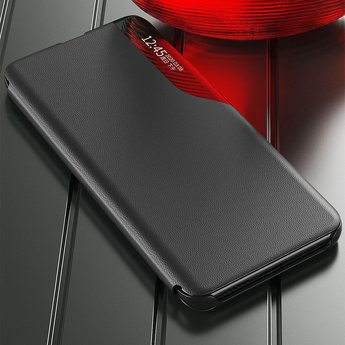 Pokrowiec Smart View Flip Cover czarny Samsung Galaxy A73 5G / 12 Pokrowiec Smart View Flip Cover czarny Samsung Galaxy A73 5G / 12