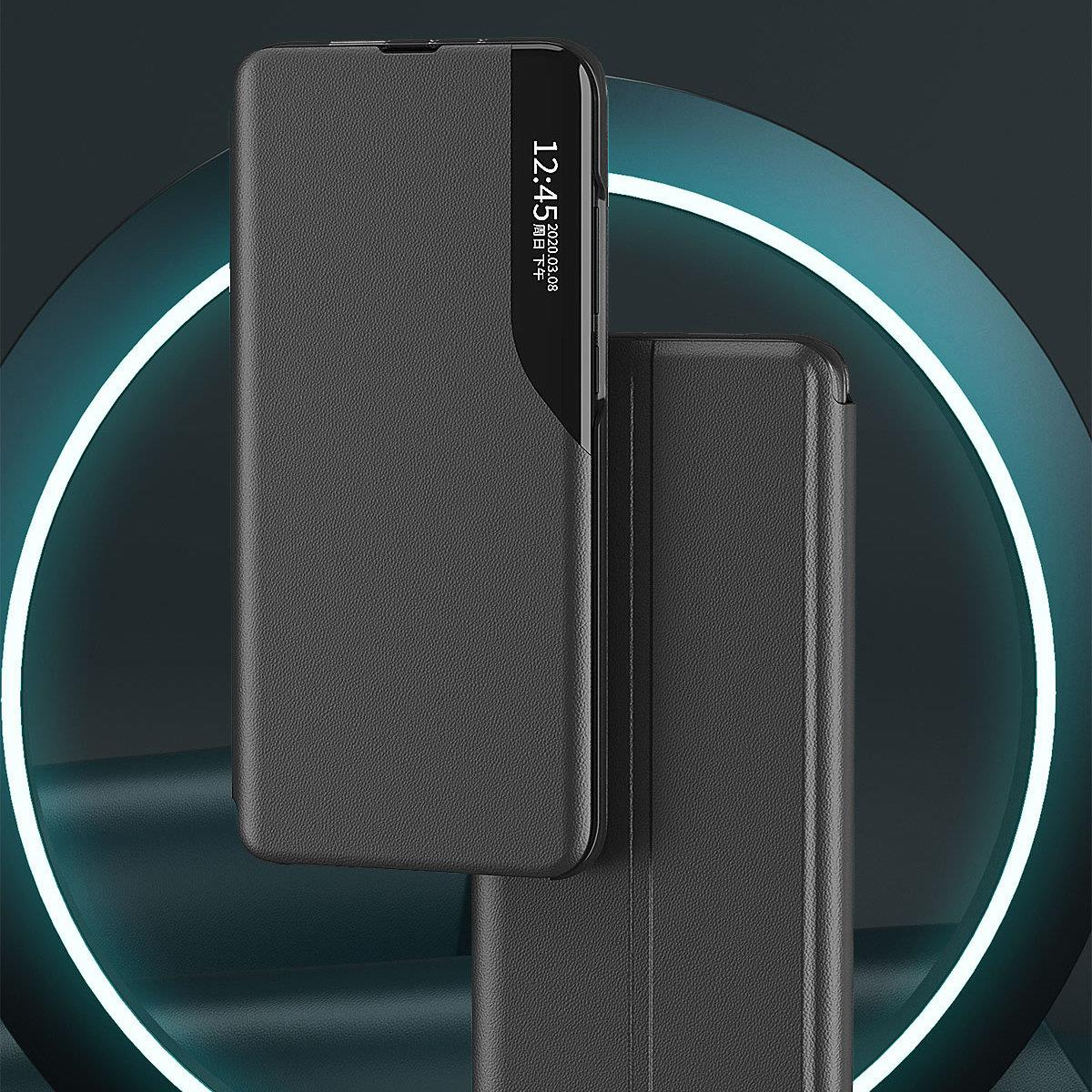 Pokrowiec Smart View Flip Cover czarny Samsung Galaxy A73 5G / 7 Pokrowiec Smart View Flip Cover czarny Samsung Galaxy A73 5G / 7