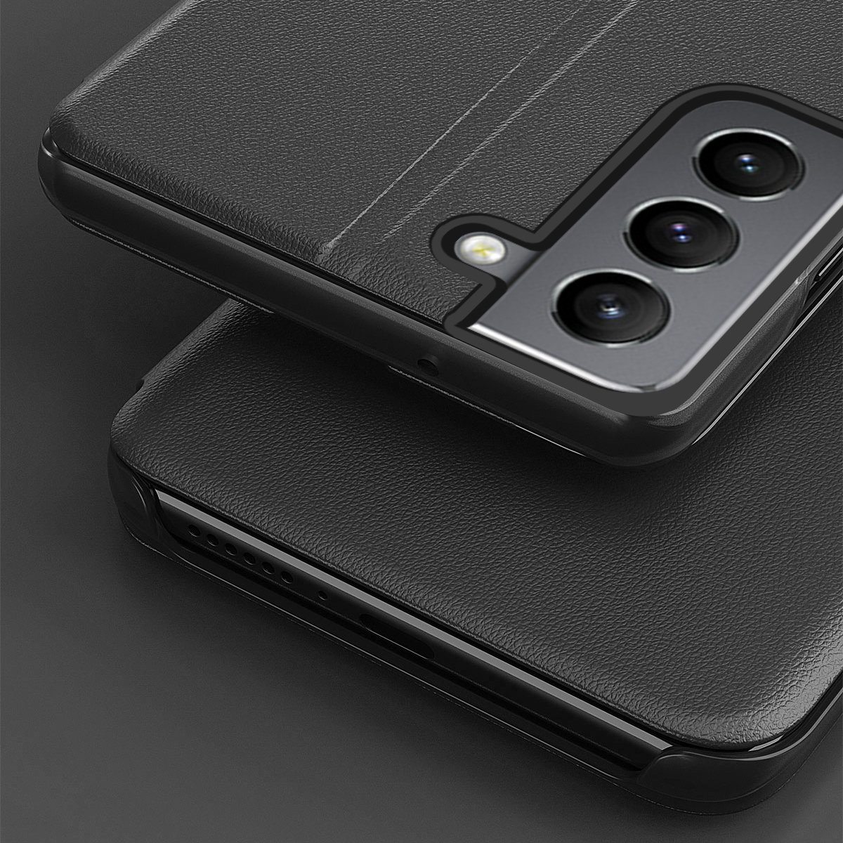 Pokrowiec Smart View Flip Cover czarny Samsung Galaxy S22 / 10