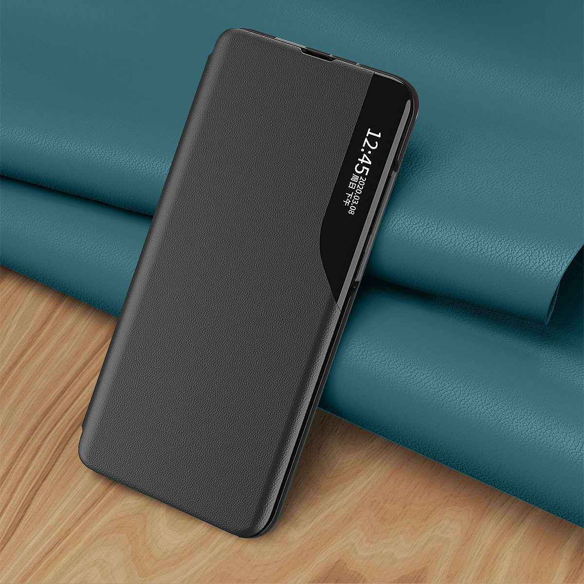 Pokrowiec Smart View Flip Cover czarny Samsung Galaxy S22 / 9