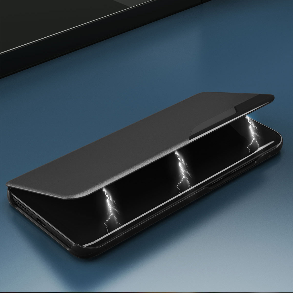 Pokrowiec Smart View Flip Cover czarny Samsung Galaxy S22 Plus / 8