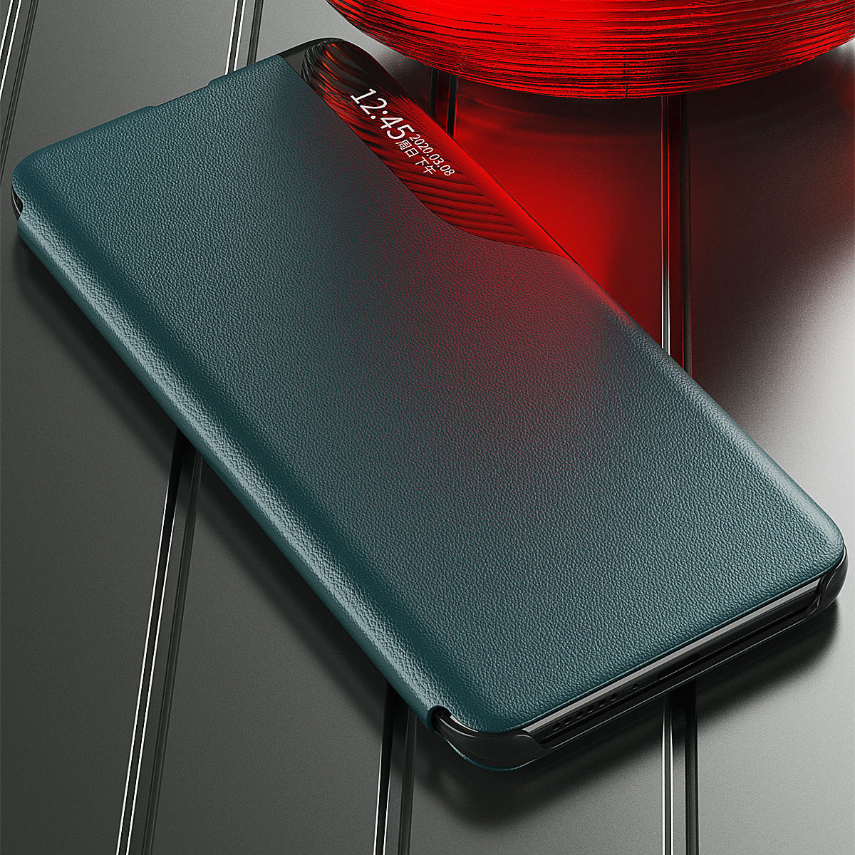 Pokrowiec Smart View Flip Cover czarny Xiaomi Redmi Note 11 Pro+ 5G / 7
