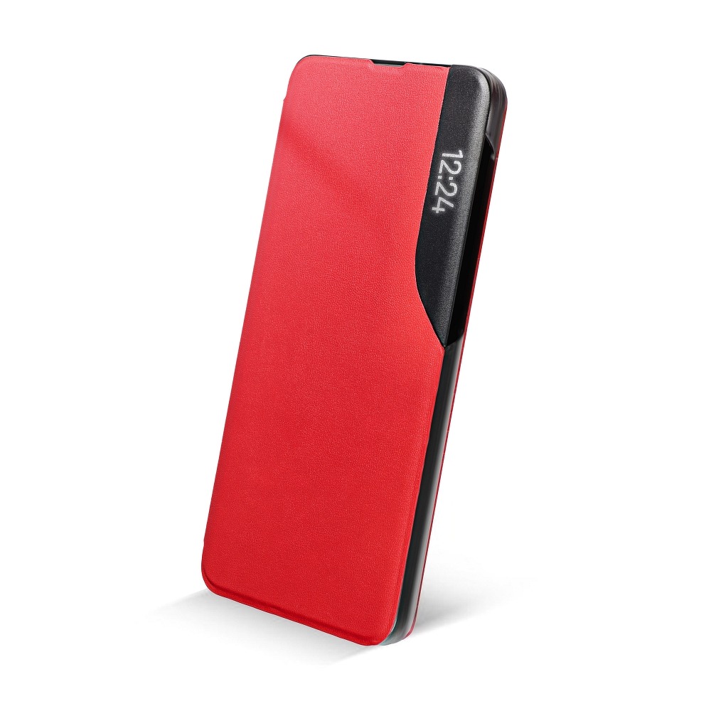 Pokrowiec Smart View Flip Cover czerwony Samsung Galaxy A12