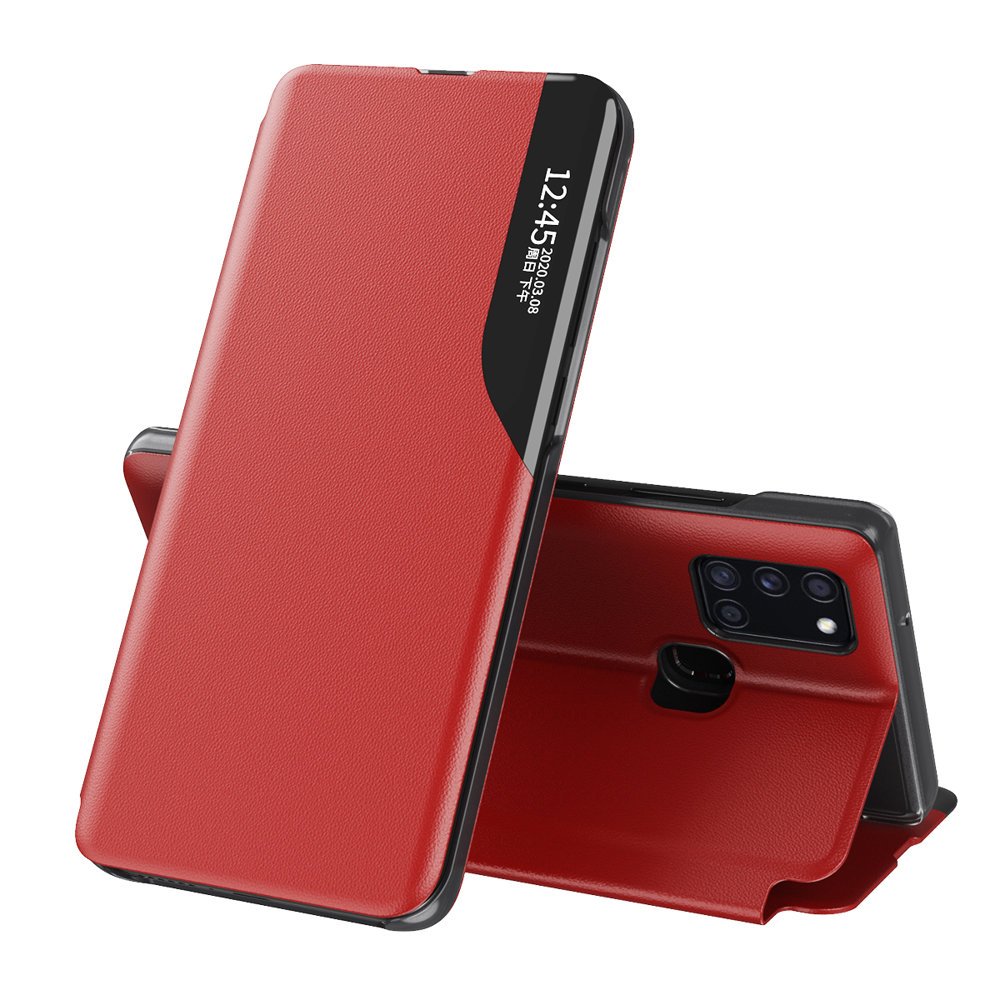 Pokrowiec Smart View Flip Cover czerwony Samsung Galaxy A21s