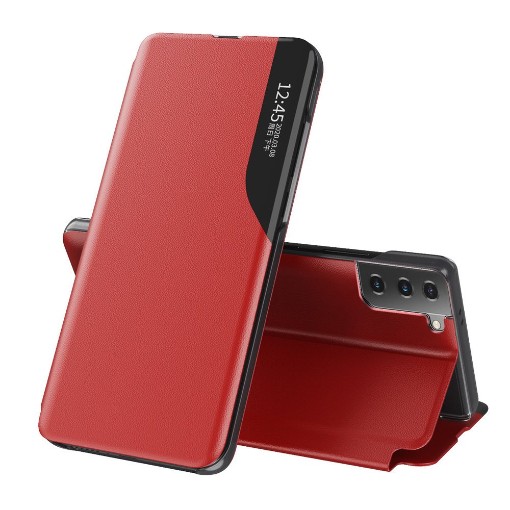 Pokrowiec Smart View Flip Cover czerwony Samsung Galaxy S21 5G