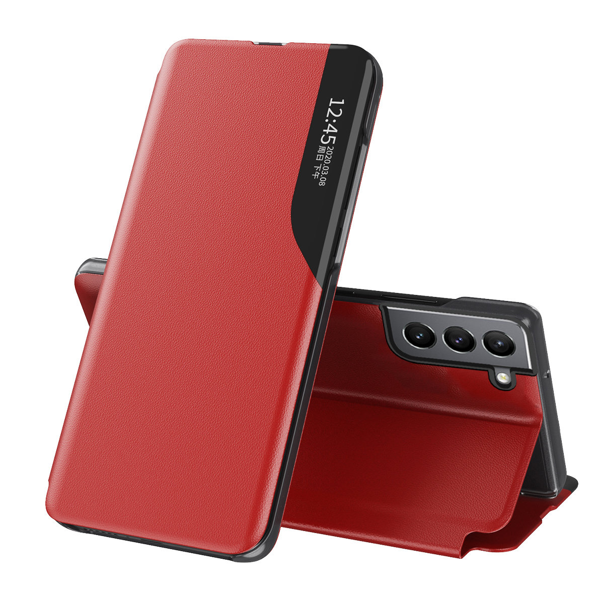 Pokrowiec Smart View Flip Cover czerwony Samsung Galaxy S22