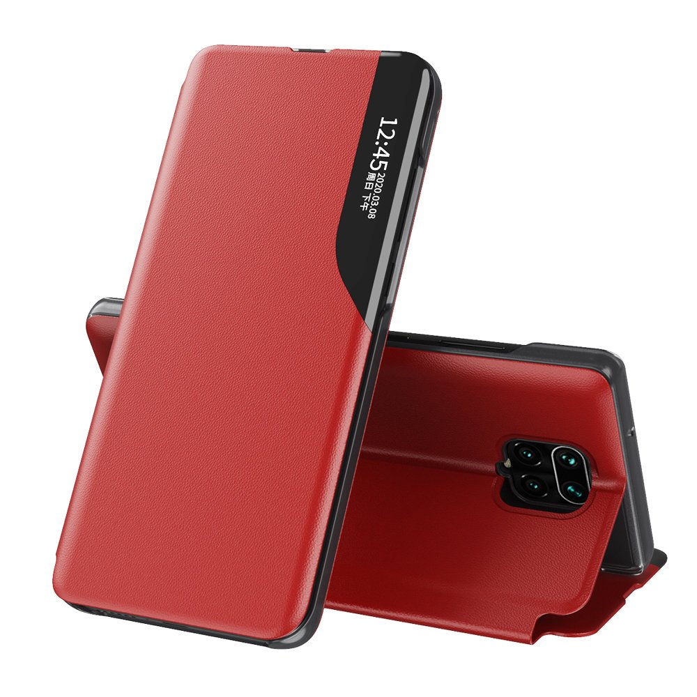 Pokrowiec Smart View Flip Cover czerwony Xiaomi Redmi Note 9 Pro