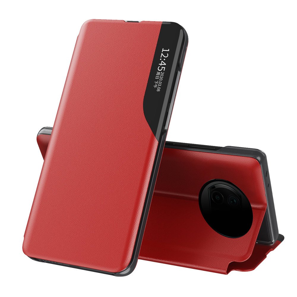 Pokrowiec Smart View Flip Cover czerwony Xiaomi Redmi Note 9T 5G