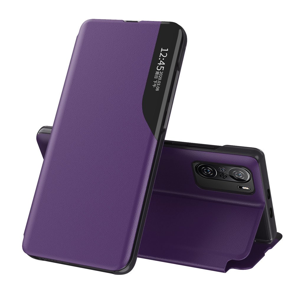 Pokrowiec Smart View Flip Cover fioletowy Xiaomi Redmi K40 Pro Plus Pokrowiec Smart View Flip Cover fioletowy Xiaomi Redmi K40 Pro Plus