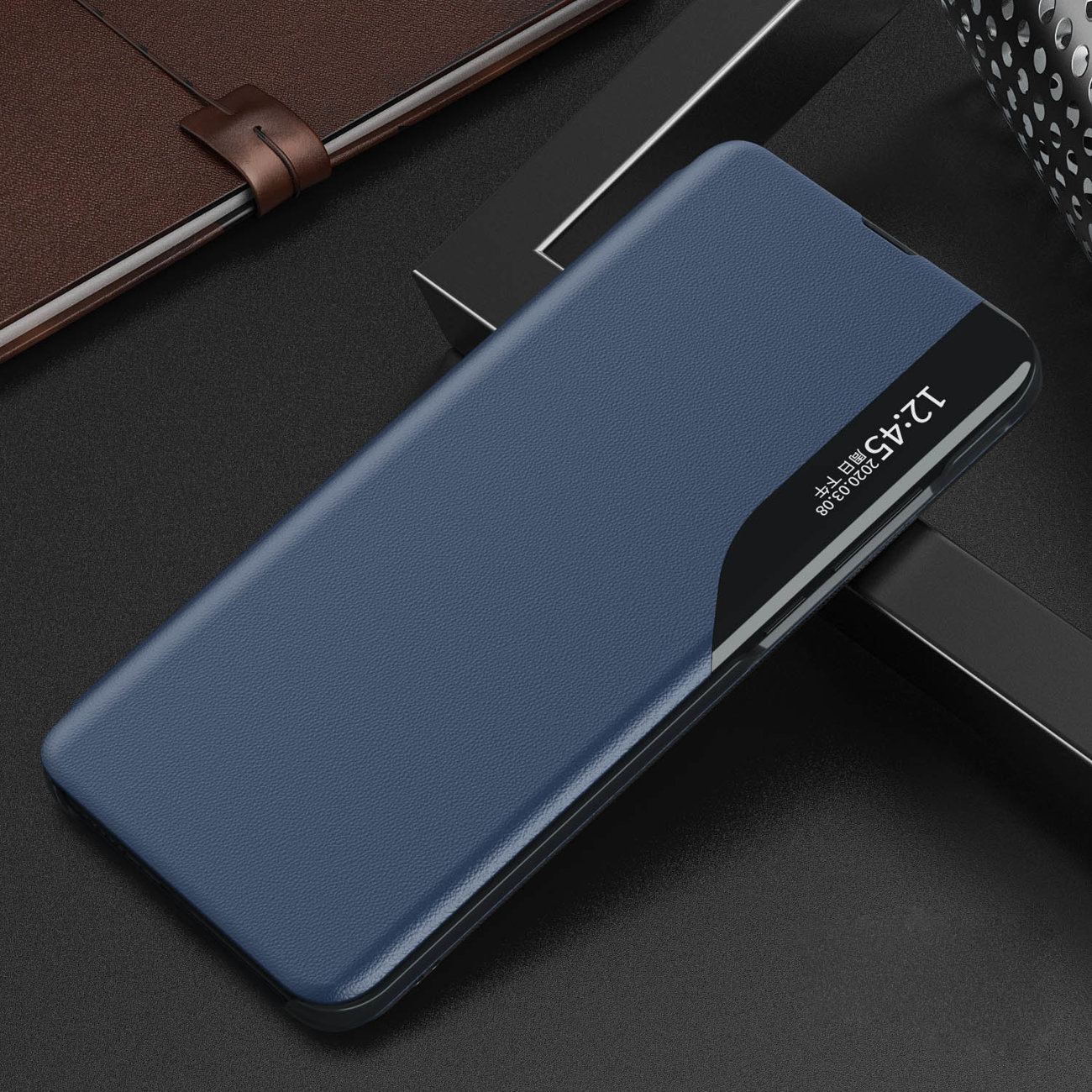Pokrowiec Smart View Flip Cover niebieski Samsung Galaxy A54 5G / 3