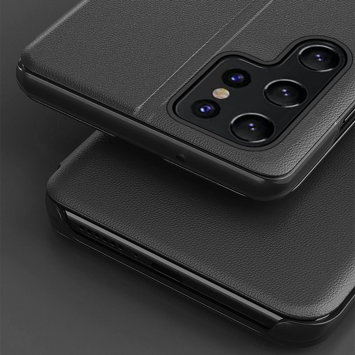 Pokrowiec Smart View Flip Cover niebieski Samsung Galaxy S22 Ultra / 10