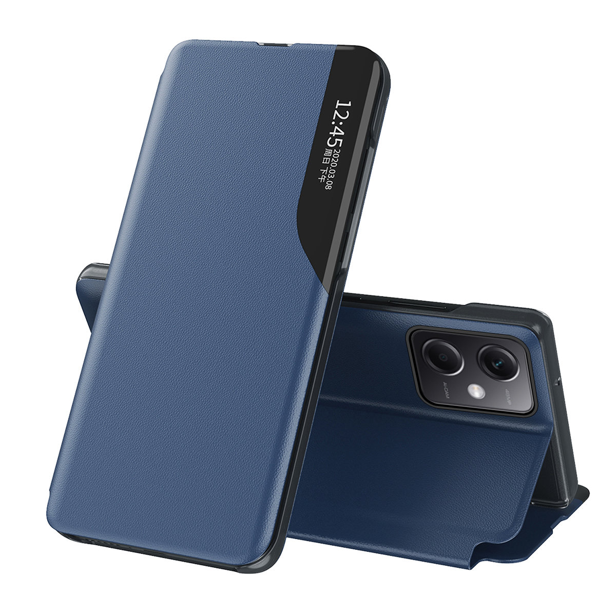 Pokrowiec Smart View Flip Cover niebieski Xiaomi Poco X5 5G