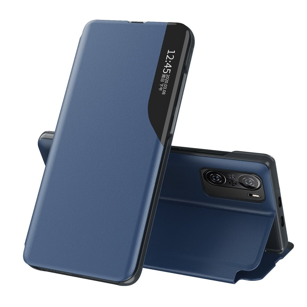 Pokrowiec Smart View Flip Cover niebieski Xiaomi Redmi K40 Pro Plus Pokrowiec Smart View Flip Cover niebieski Xiaomi Redmi K40 Pro Plus