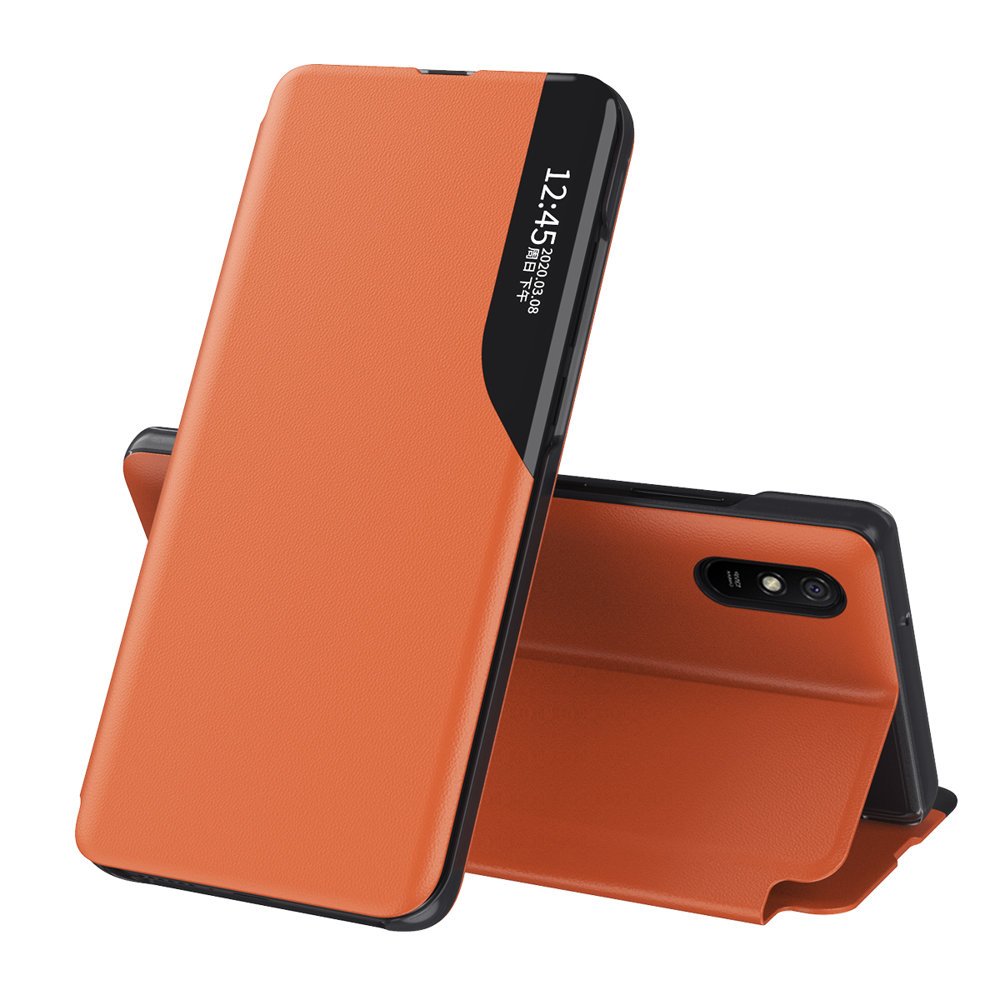 Pokrowiec Smart View Flip Cover pomara�czowy Xiaomi Redmi 9A