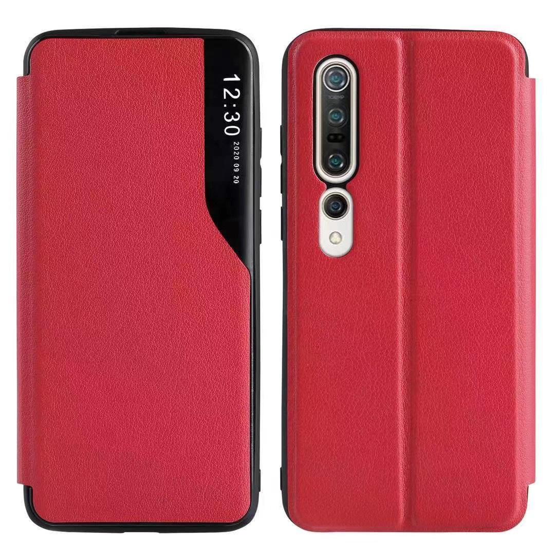 Pokrowiec Smart View TPU czerwone Samsung Galaxy A22 5G