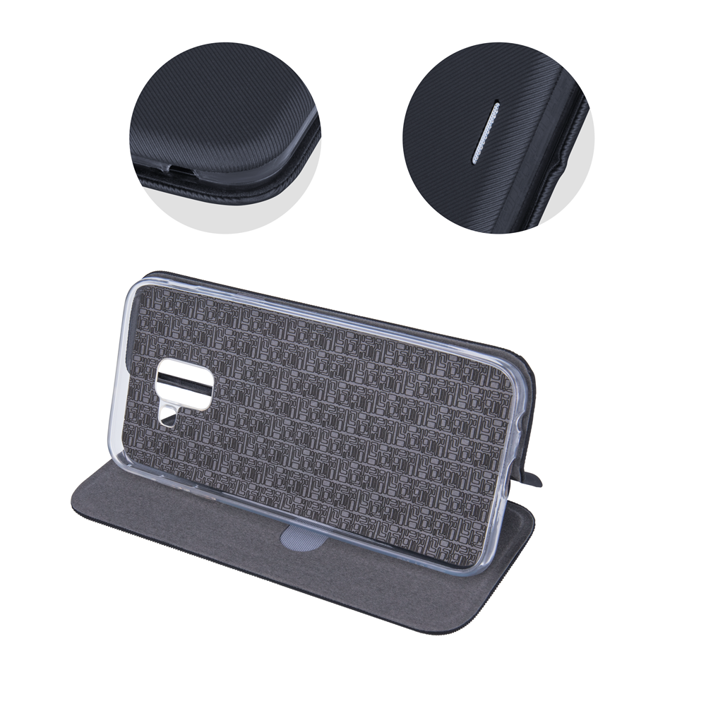 Pokrowiec Smart Viva czarny Xiaomi Mi 8 Lite / 4