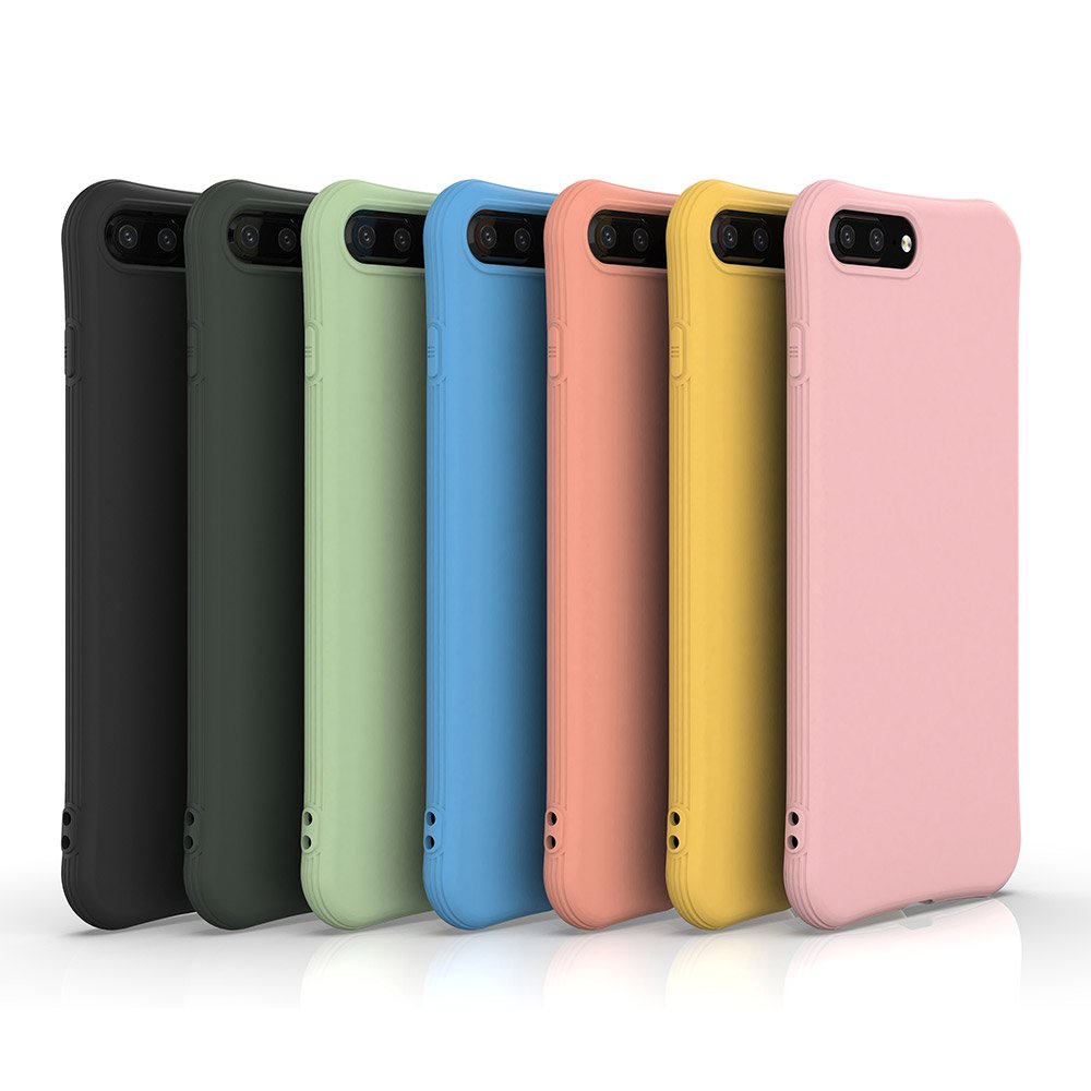 Pokrowiec Soft Case czarny Apple iPhone 7 Plus / 6