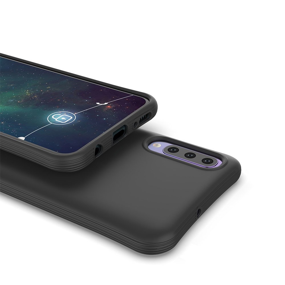 Pokrowiec Soft Case czarny Samsung Galaxy A50 / 4