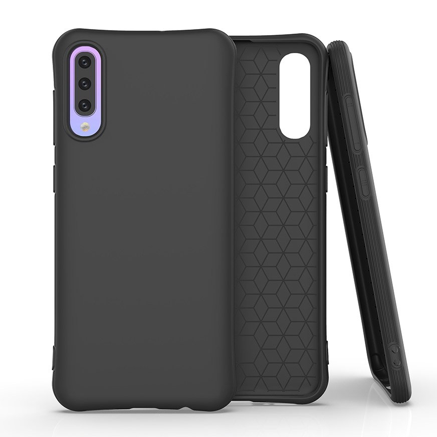 Pokrowiec Soft Case czarny Samsung Galaxy A70