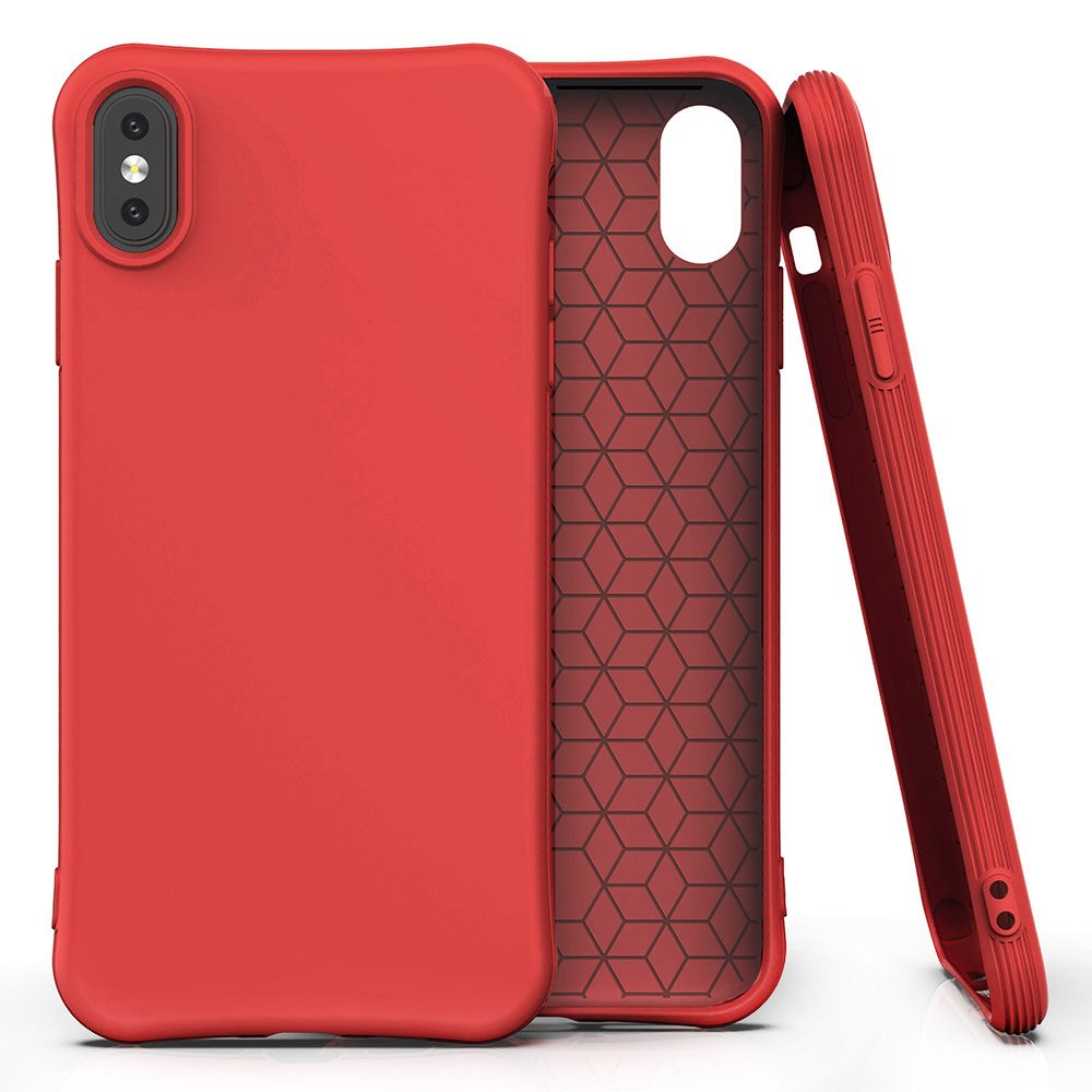 Pokrowiec Soft Case czerwony Apple iPhone X