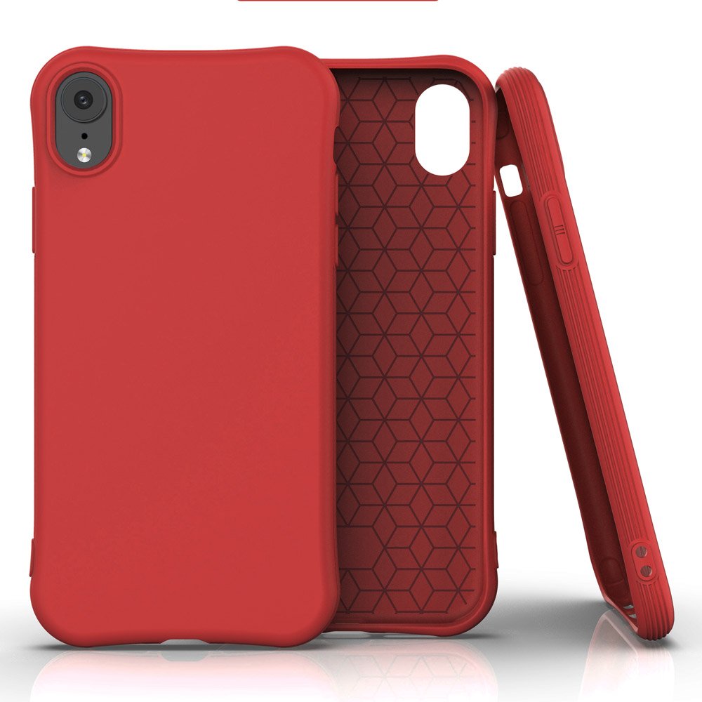 Pokrowiec Soft Case czerwony Apple iPhone XR