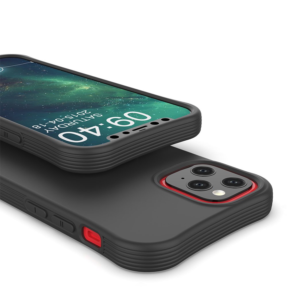 Pokrowiec Soft Case niebieski Apple iPhone 12 / 4