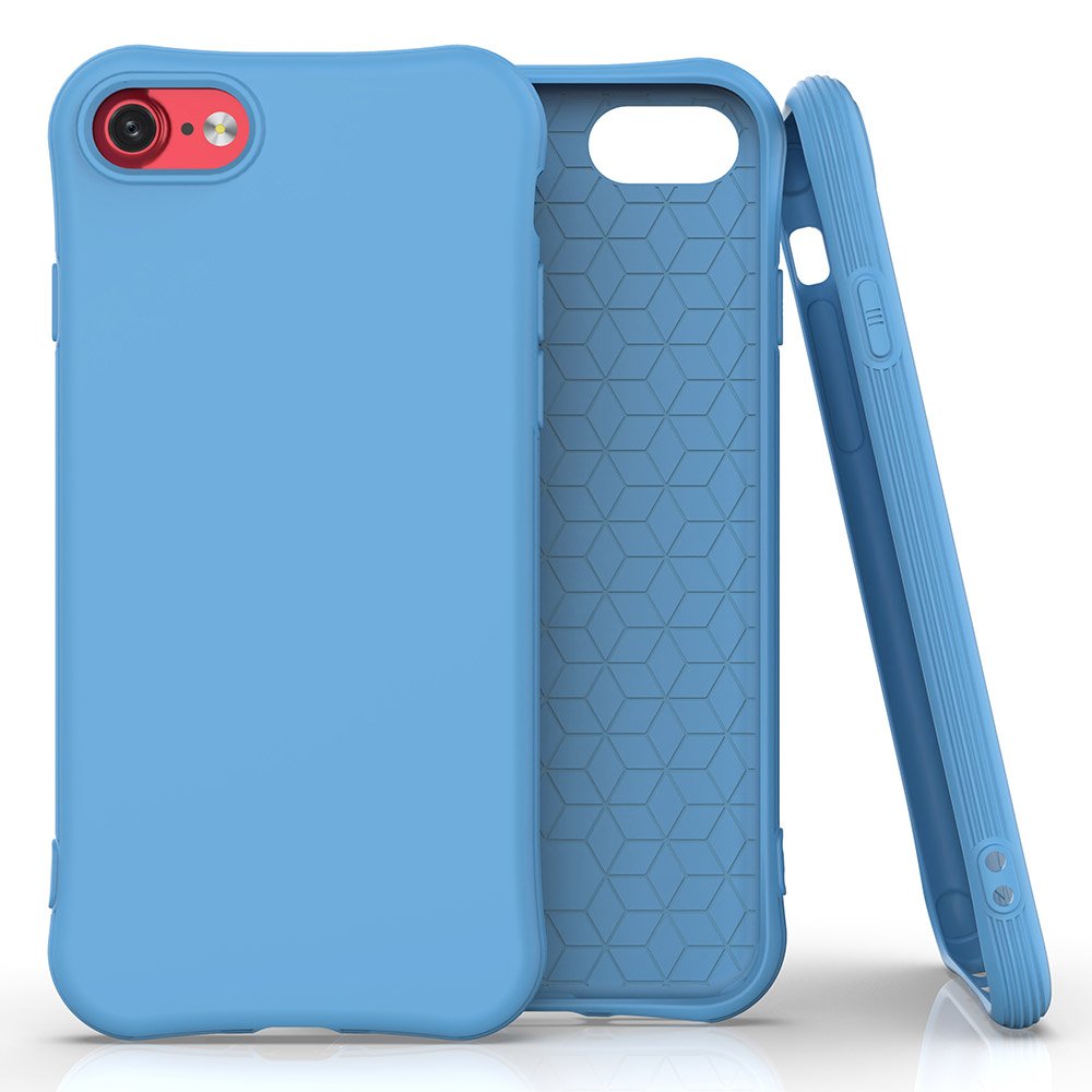 Pokrowiec Soft Case niebieski Apple iPhone 8