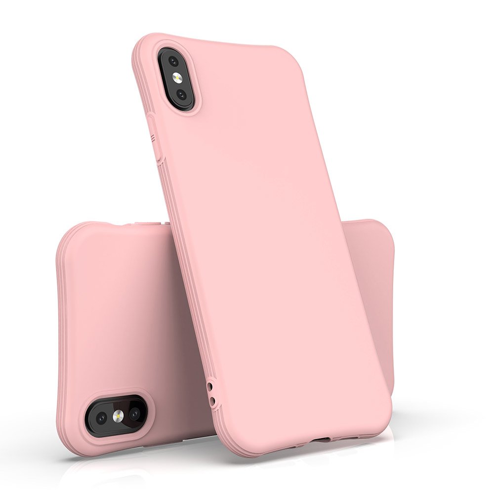 Pokrowiec Soft Case niebieski Apple iPhone X / 4