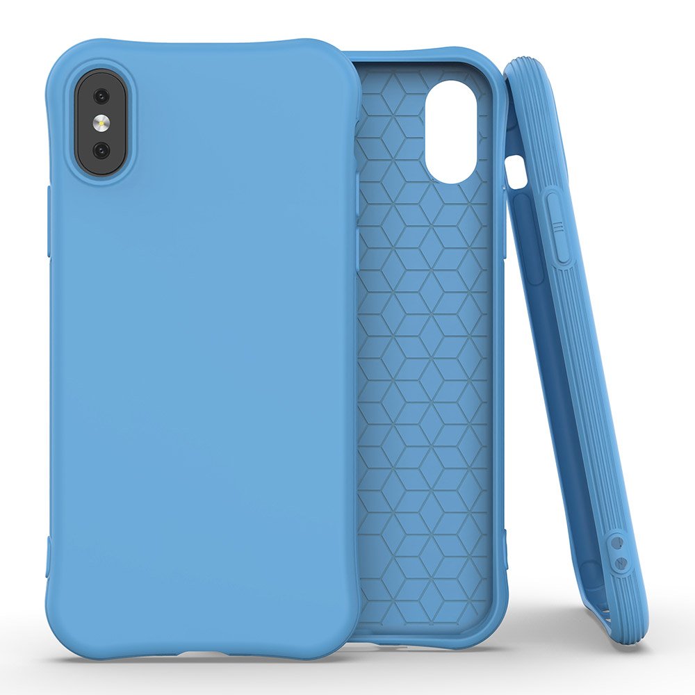 Pokrowiec Soft Case niebieski Apple iPhone XS