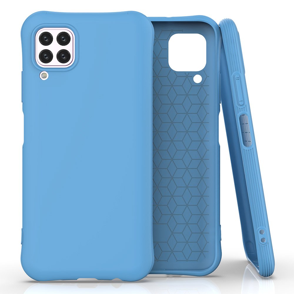 Pokrowiec Soft Case niebieski Huawei P40 Lite Pokrowiec Soft Case niebieski Huawei P40 Lite