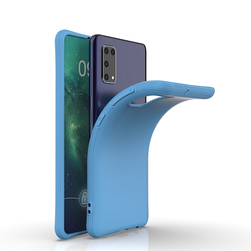 Pokrowiec Soft Case niebieski Samsung Galaxy A41 / 6